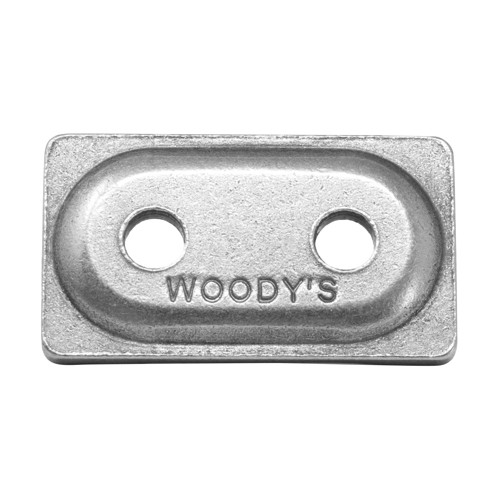 ADD2-3775 Woodys Snowmobile Double Digger® Aluminum Support Plates 12 Pack 