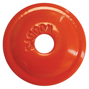 Round Digger Support Plate - Orange