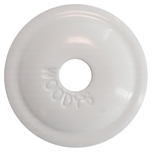 Round Digger Support Plate - White