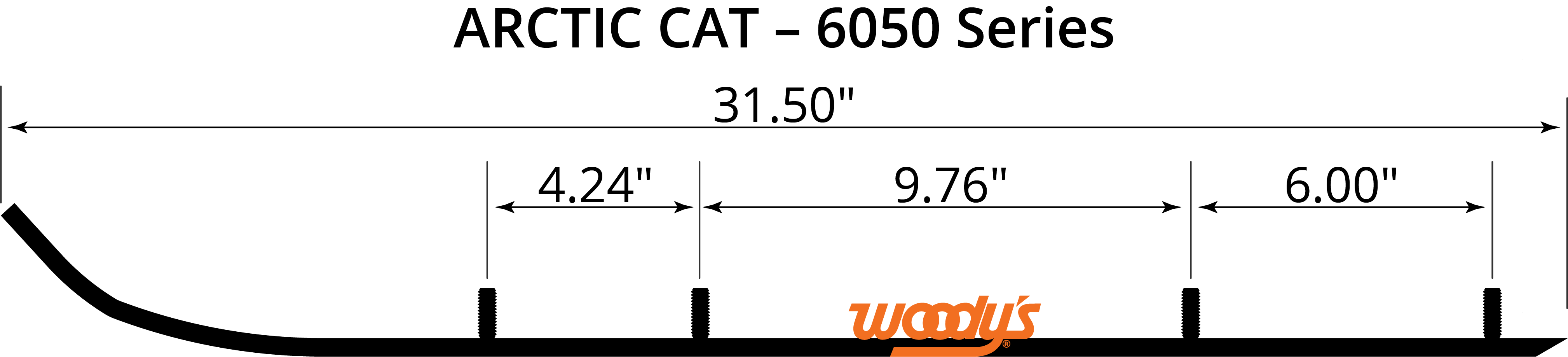 Arctic Cat 6050 Runner Sizing