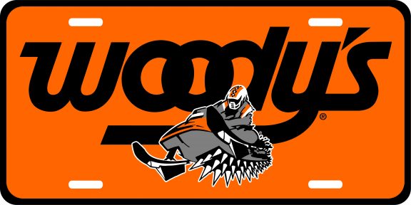 Woody's License Plate