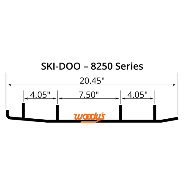 Ski-Doo 8250 Trail Runner Sizing