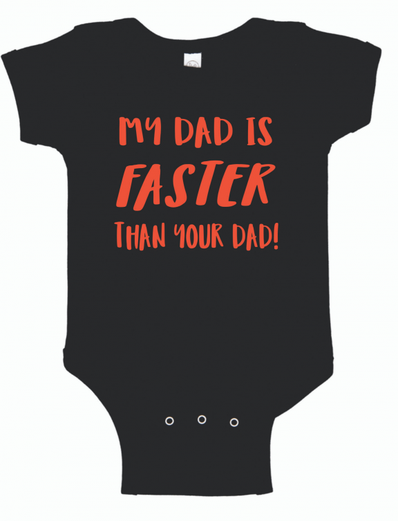 Black Faster Than Onesie