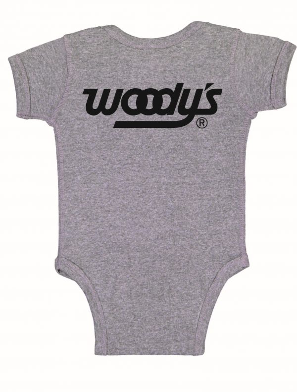 Gray Baby Onesie Woody's