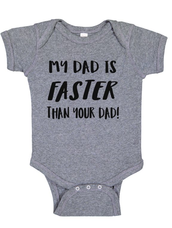 My Dad is Faster Than Your Dad Onesie