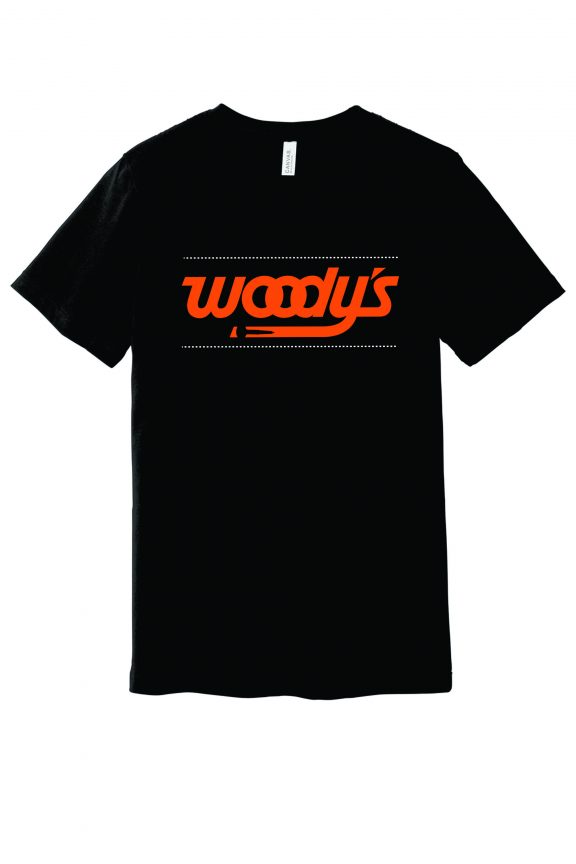 Woody's Push Forward Black T-Shirt
