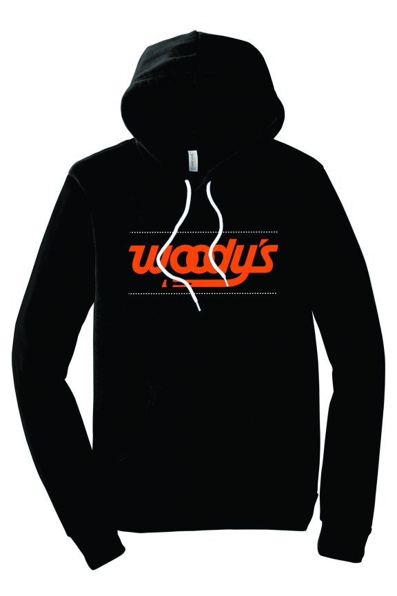 Woody's Push Forward Black Hoodie