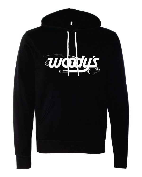 Woody's Women's Black Hoodie