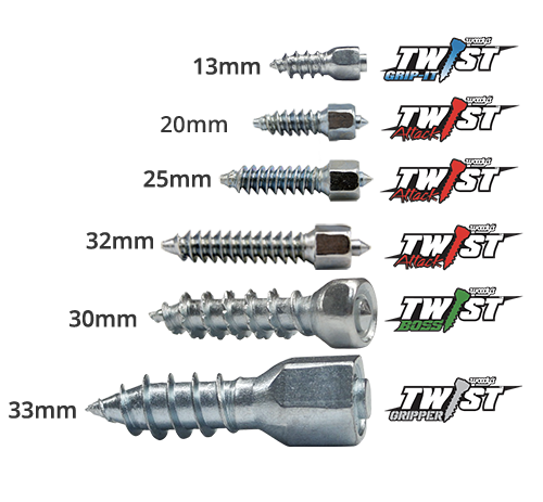 Features of Woody's Twist Screws