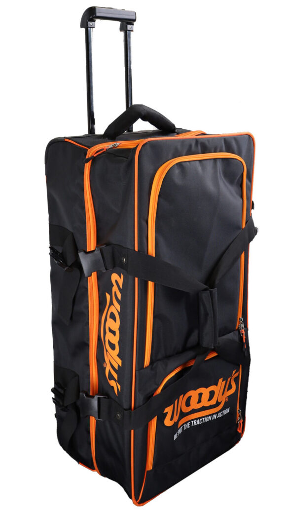 Woody's Traction Orange and Black gear bag