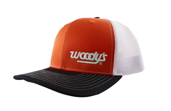 Woody's Orange Trucker Hat