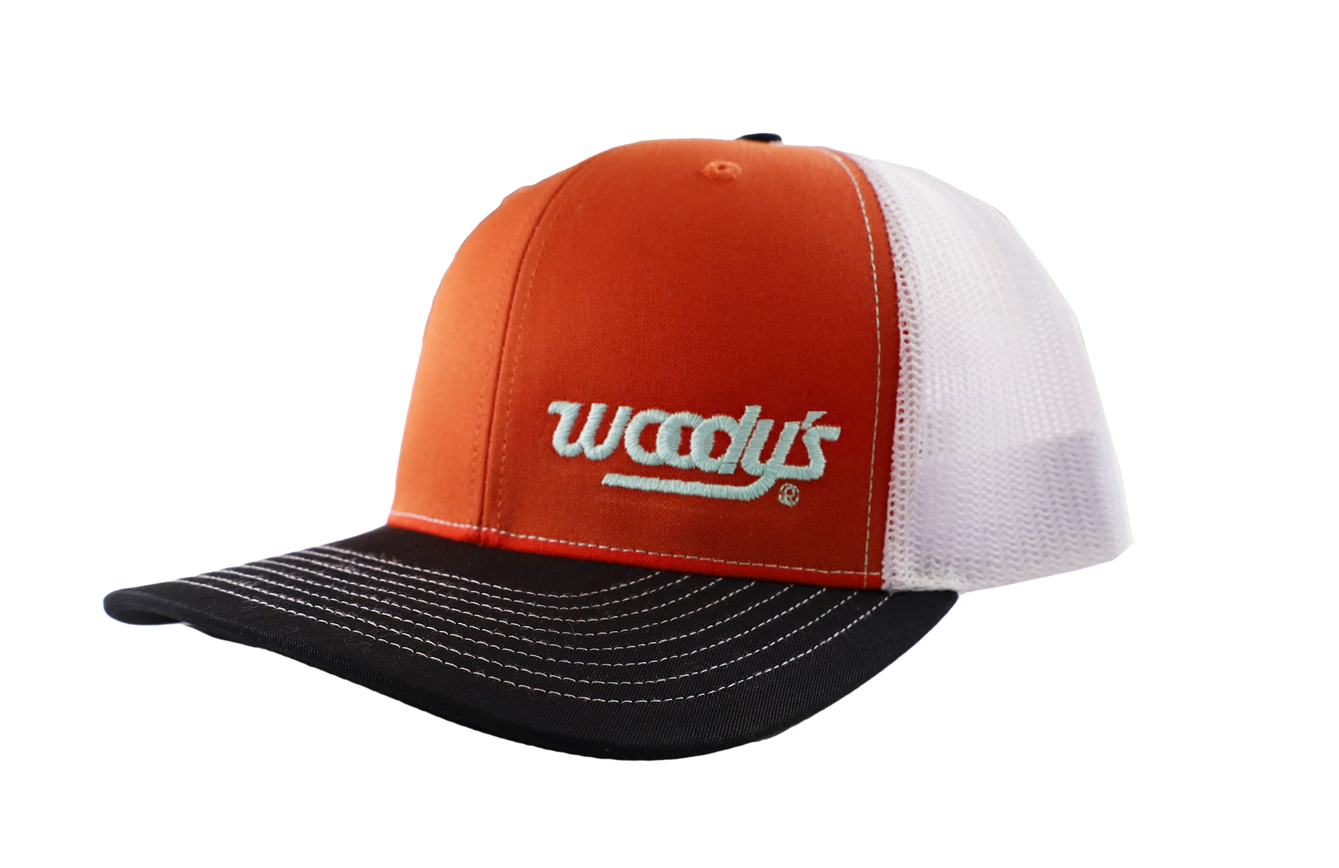 Woody's Orange Trucker Hat