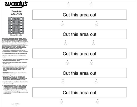 BRP 286 Pitch Template