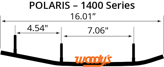 POLARIS - 14000 Series Trail Dimensions